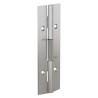 Pinet Raw 304 Stainless Steel Spring Hinge with Spring Loaded Pin, 120mm Length x 40mm Width x 1.5mm Thickness, 71-1-3790