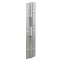 Pinet Raw 304 Stainless Steel Spring Hinge with Spring Loaded Pin, 180 mm Length, 40 mm Width, 1.5 mm Thickness 71-1-3791