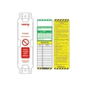 Brady Safety Ladder Tag Kit Red on White French Language LAD-FR-EITH-L12-A