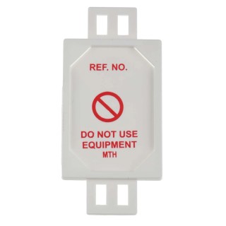 Brady Safety Prohibition Tag Red on White English Language Micro Tag Pack MIC-MTH-A
