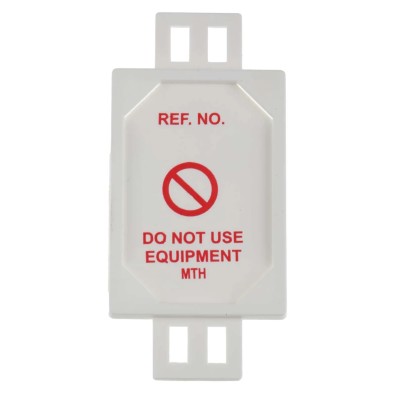 Brady Safety Prohibition Tag Red on White English Language Micro Tag Pack MIC-MTH-A