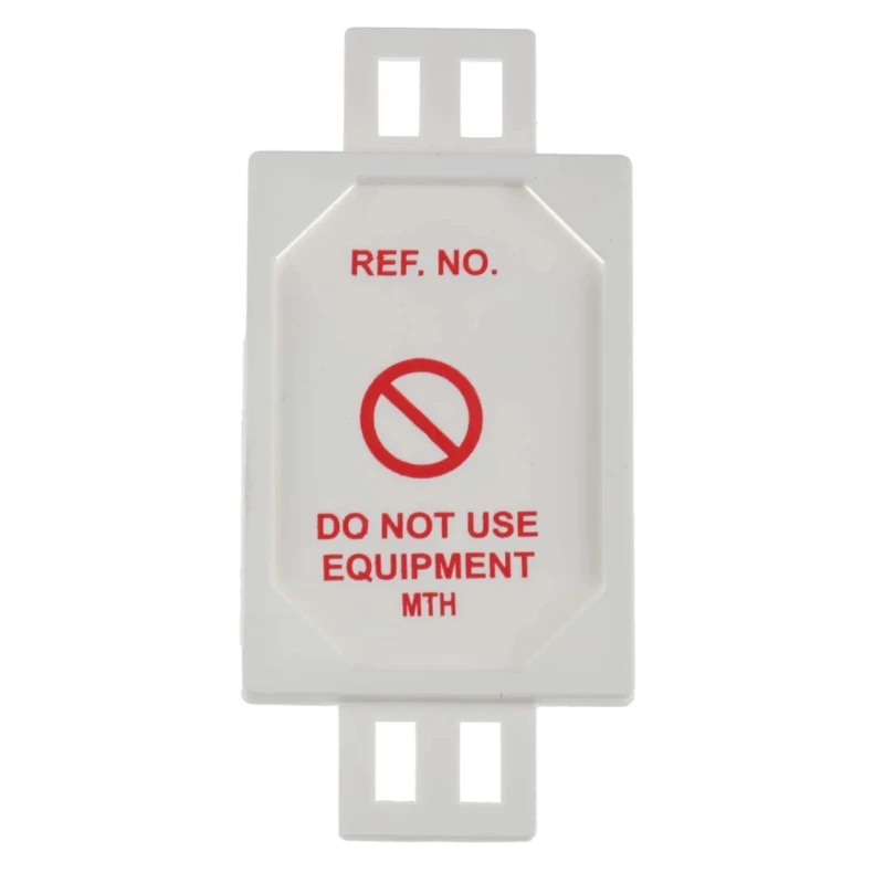Brady Safety Prohibition Tag Red on White English Language Micro Tag Pack MIC-MTH-A