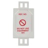 Brady Safety Prohibition Tag Red on White English Language Micro Tag Pack MIC-MTH-A