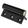 Pinet Black Anodised Aluminium 6082-T5 Spring Hinge with Spring Loaded Pin Screw Fixing 100mm x 82.5mm x 5.5mm 72-1-4232