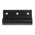 Pinet Black Anodised Aluminium 6082-T5 Spring Hinge with Spring Loaded Pin Screw Fixing 100mm x 82.5mm x 5.5mm 72-1-4232