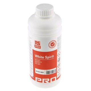 RS PRO White Spirit General Purpose Degreaser and Cleaner 1 L Bottle 917-6623