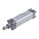 SMC 100 mm Pneumatic Piston Rod Cylinder Double Acting Basic Mount Aluminium Alloy Body CP96