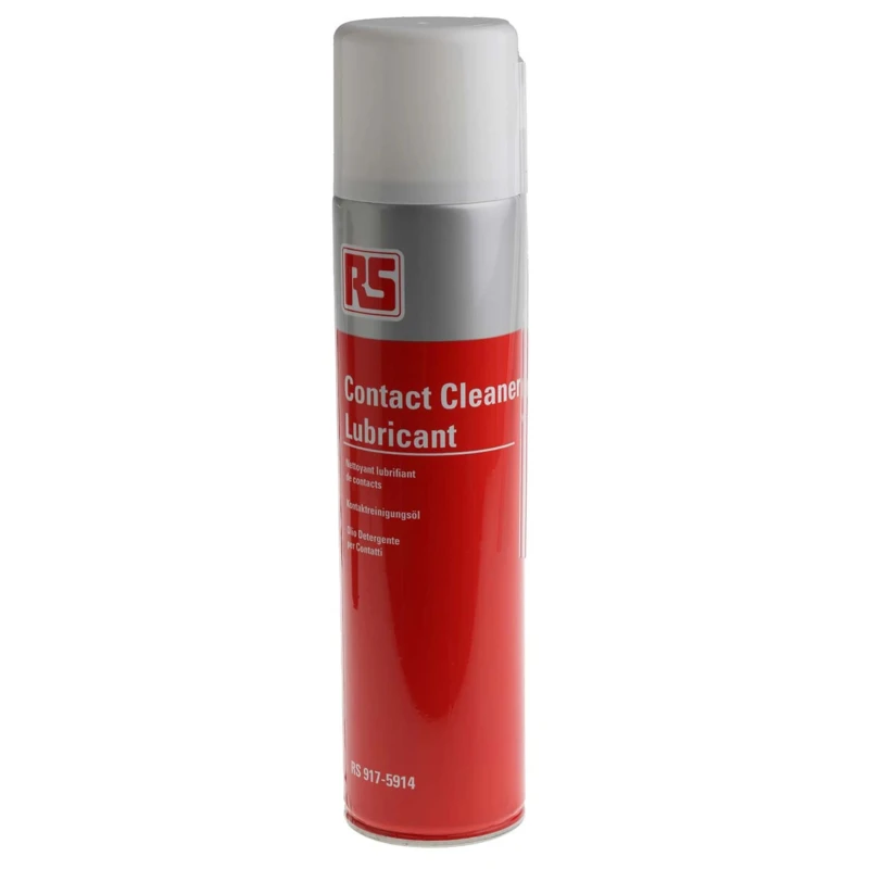 RS PRO Electrical Contact Cleaner Lubricant Aerosol 400 ml RS-5914 917-5914