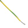TE Connectivity 44A Series Green Yellow 0.5 mm² 20 AWG 19x32 AWG Core Strands Hook Up Wire 100m 600V 150°C 44A0111-20-45