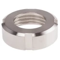 RS PRO Stainless Steel Pipe Fitting, Straight Circular 36 mm Connection, Length 21 mm 918-6100