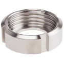 RS PRO Stainless Steel Pipe Fitting, Straight Circular 36 mm Connection, Length 21 mm 918-6100