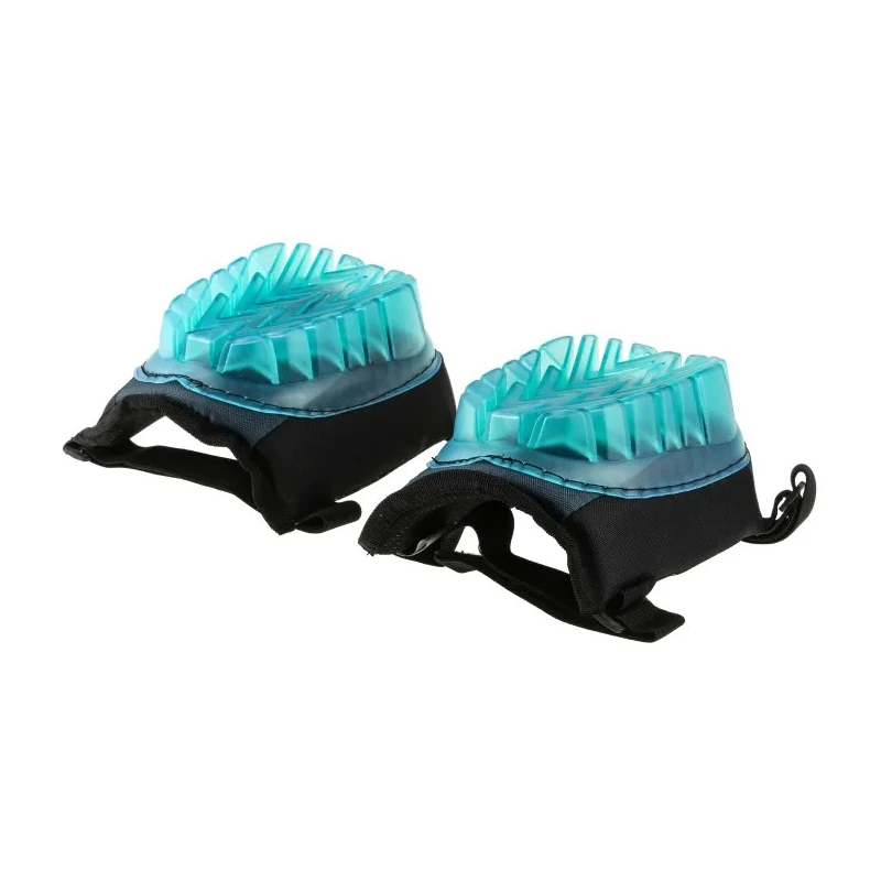 RS PRO Black EVA Foam PVC Silicone Gel Adjustable Strap Knee Pad Resistant to Abrasion 918-6074