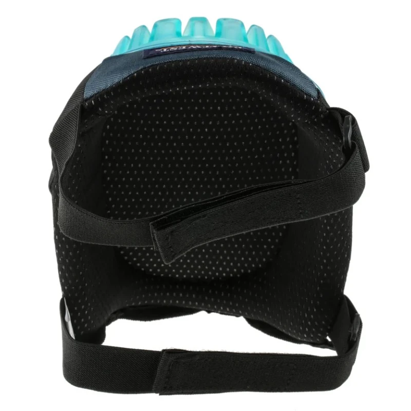RS PRO Black EVA Foam PVC Silicone Gel Adjustable Strap Knee Pad Resistant to Abrasion 918-6074