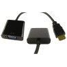 NewLink Black HDMI to VGA Adapter NLHDMI-HSV01
