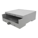 Italtronic ABS DIN Rail Enclosure Type XTS B Version Series 24mm Width 35.0512000.BL