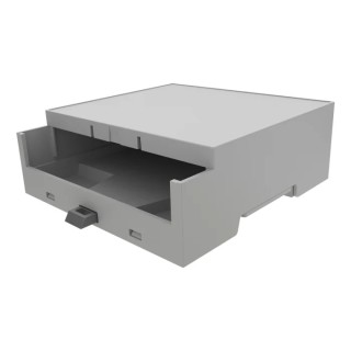 Italtronic ABS DIN Rail Enclosure Type XTS B Version Series 24mm Width 35.0512000.BL