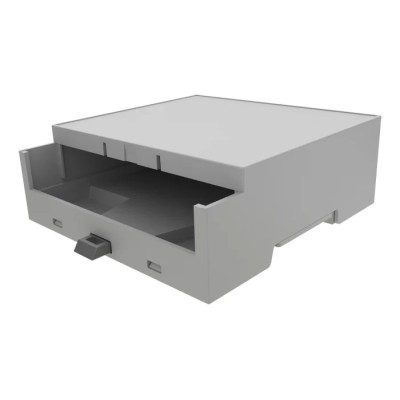 Italtronic ABS DIN Rail Enclosure Type XTS B Version Series 24mm Width 35.0512000.BL