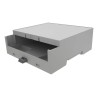 Italtronic ABS DIN Rail Enclosure Type XTS B Version Series 24mm Width 35.0512000.BL