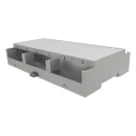 Italtronic DIN Rail Enclosure Modulbox Compact 9M XTS B Version ABS 32.2 mm Height 156.6 mm Length 87 mm Width 35.0907000.BL