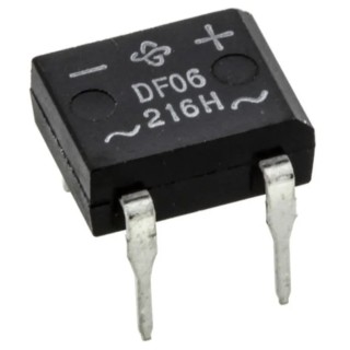 Vishay Bridge Rectifier 600 V 50 A 4-Pin Single Through Hole DFM Package DF06M-E3/45