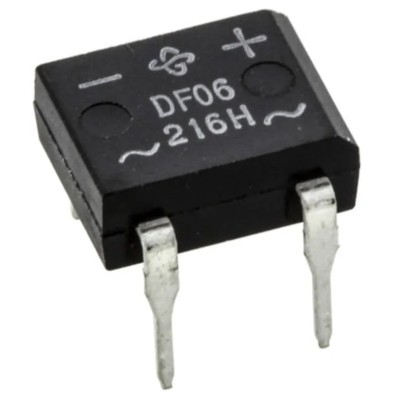 Vishay Bridge Rectifier 600 V 50 A 4-Pin Single Through Hole DFM Package DF06M-E3/45
