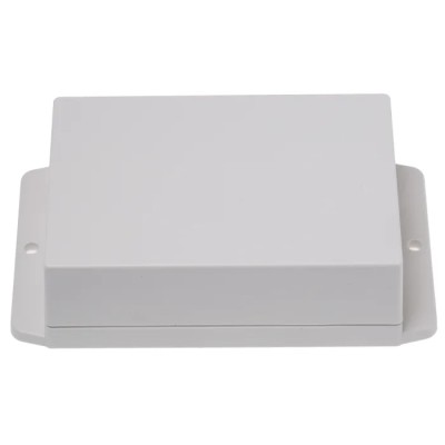 RS PRO Flanged White Lid ABS Enclosure 35 mm x 105 mm x 70 mm 919-0389