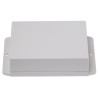 RS PRO Flanged White Lid ABS Enclosure 35 mm x 105 mm x 70 mm 919-0389