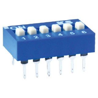 KNITTER-SWITCH Raised Rotary Coded DIP Switch DBS 6104