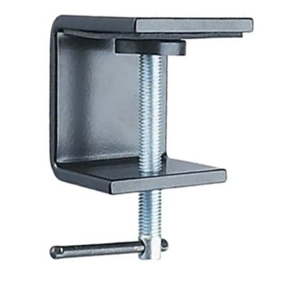 Waldmann Tube Clamp Type Table Clamp TK 1/65, Clamp Opening 65 mm, Black, Series TANEO 190007019-00014904