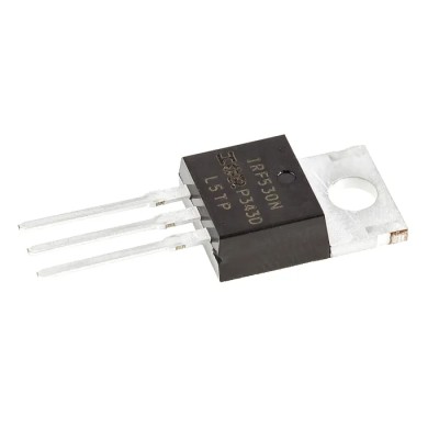 Infineon HEXFET N-Channel MOSFET 17 A Current 100 V Voltage Enhancement Mode 3-Pin TO-220 IRF530NPBF