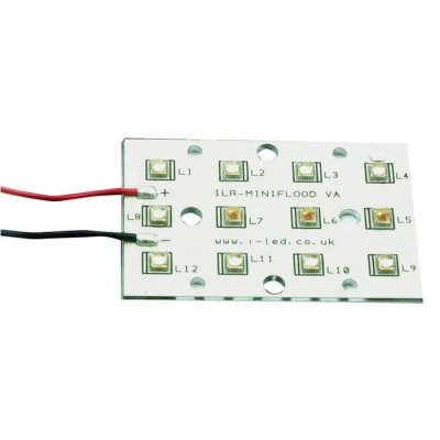 Intelligent LED Solutions 56V Deep Blue, Hyper Red LED Strip 3000K Colour Temperature ILR-OX12-3HR9DB-SC211-WIR200.