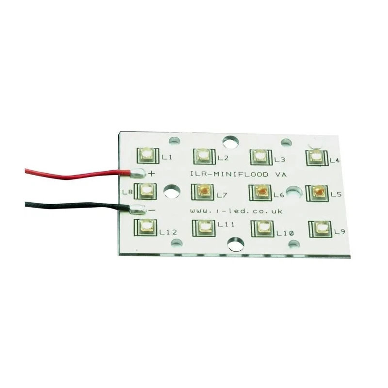 Intelligent LED Solutions 56V Deep Blue, Hyper Red LED Strip 3000K Colour Temperature ILR-OX12-3HR9DB-SC211-WIR200.