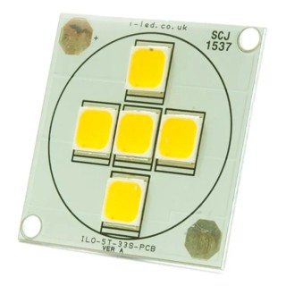 Intelligent LED Solutions DURIS S8 White SCOB LED 4000K 80% CRI 3550lm Forward Voltage 155V ILO-05FF4-23NW-EC211.