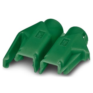 Phoenix Contact RJ Connector Strain Relief VS-08 for Use with RJ45 Connectors Green Polyamide 1654756