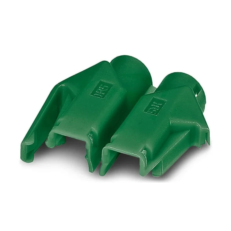 Phoenix Contact RJ Connector Strain Relief VS-08 for Use with RJ45 Connectors Green Polyamide 1654756