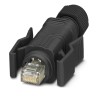 Phoenix Contact VS-08 Series RJ45 Male Cable Connector Cat5 Shielded Straight 1 Port 8 Way 1658493