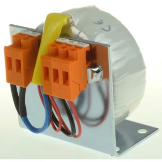 Nuvotem Talema 230 V ac ±24 V ac Toroidal Transformer 1 Output 75 VA, EN60742 Class II, VDE0551 Class II SFB0075-230-24