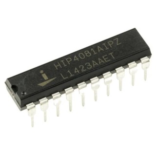 Renesas Electronics MOSFET Gate Driver 4 Outputs 2.5 A 20-Pin 15V PDIP HIP4080AIPZ