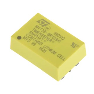 STMicroelectronics Battery Backup IC Lithium-CF SNAPHAT 4-Pin 2.8 V Input M4T28-BR12SH1
