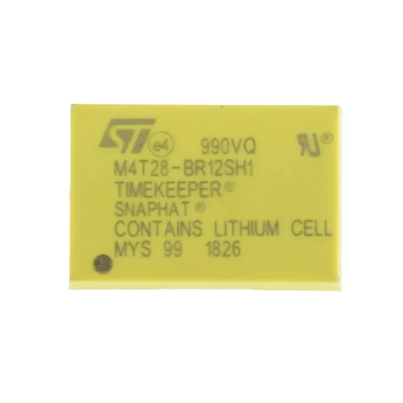 STMicroelectronics Battery Backup IC Lithium-CF SNAPHAT 4-Pin 2.8 V Input M4T28-BR12SH1