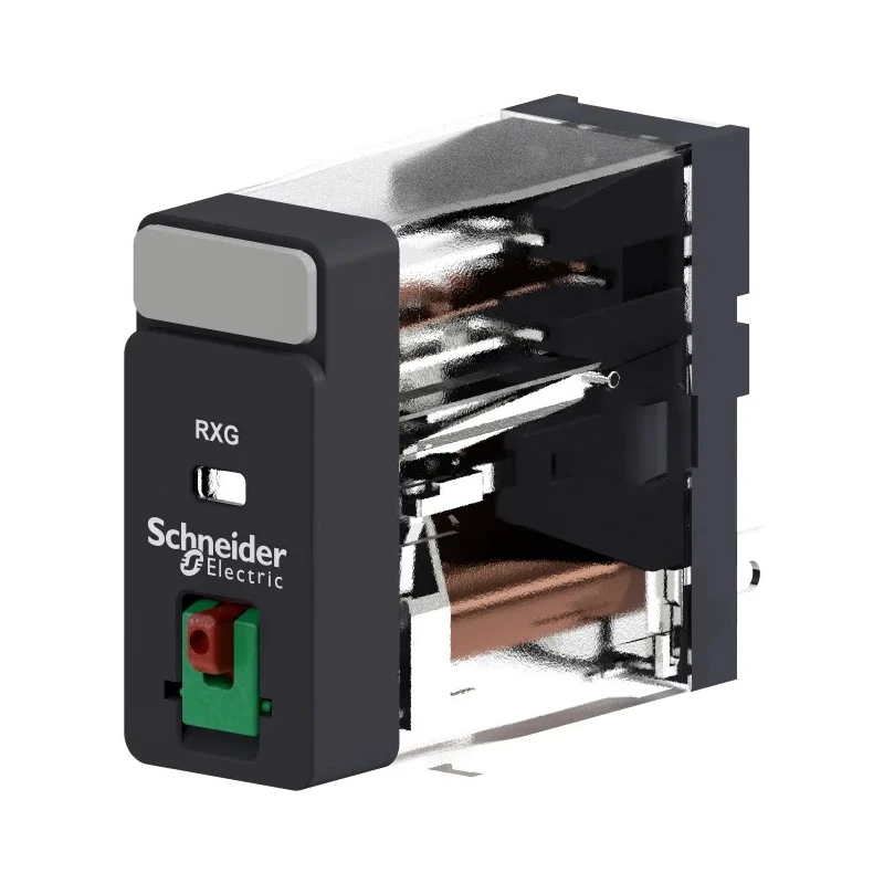 Schneider Electric Power Relay with 24V AC Coil, 10A Switching Current, SPDT Contact Configuration RXG11B7