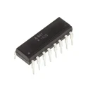 Broadcom DC Input 4-Channel Transistor Output Optocoupler Through Hole 16-Pin PDIP ACPL-847-000E