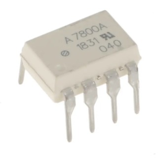 Broadcom Isolation Amplifier, 8-Pin 5.5V DIP-8 HCPL-7800A-000E