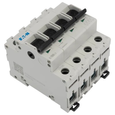 Eaton 4-Pole Surface Isolator Switch, IP40 Protection, 100A, 11.8kW, 3-Phase, Screw Terminal, Model IP40