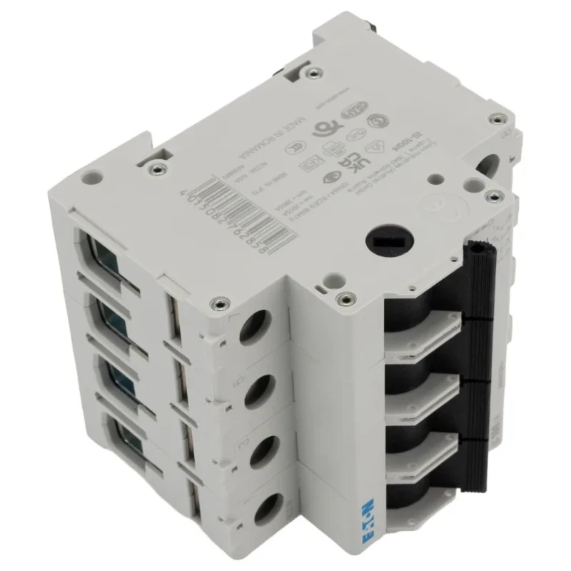 Eaton 4-Pole Surface Isolator Switch, IP40 Protection, 100A, 11.8kW, 3-Phase, Screw Terminal, Model IP40