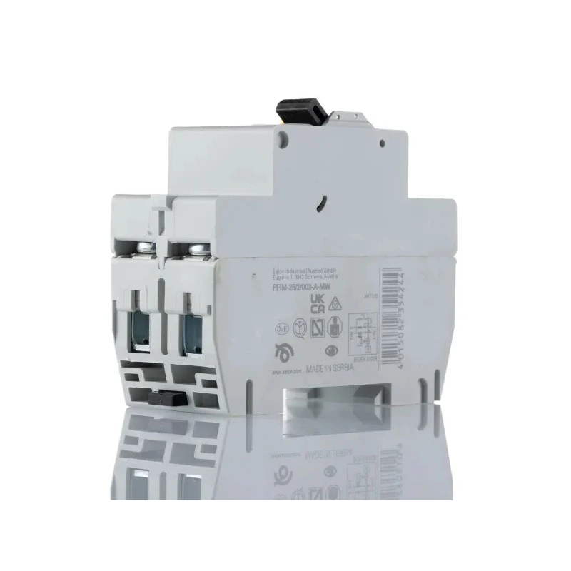 Eaton PFIM Series Residual Current Device 25A, 2-Pole, 30 mA Trip Sensitivity, Type A, 10 kA 235424 PFIM-25/2/003-A-MW
