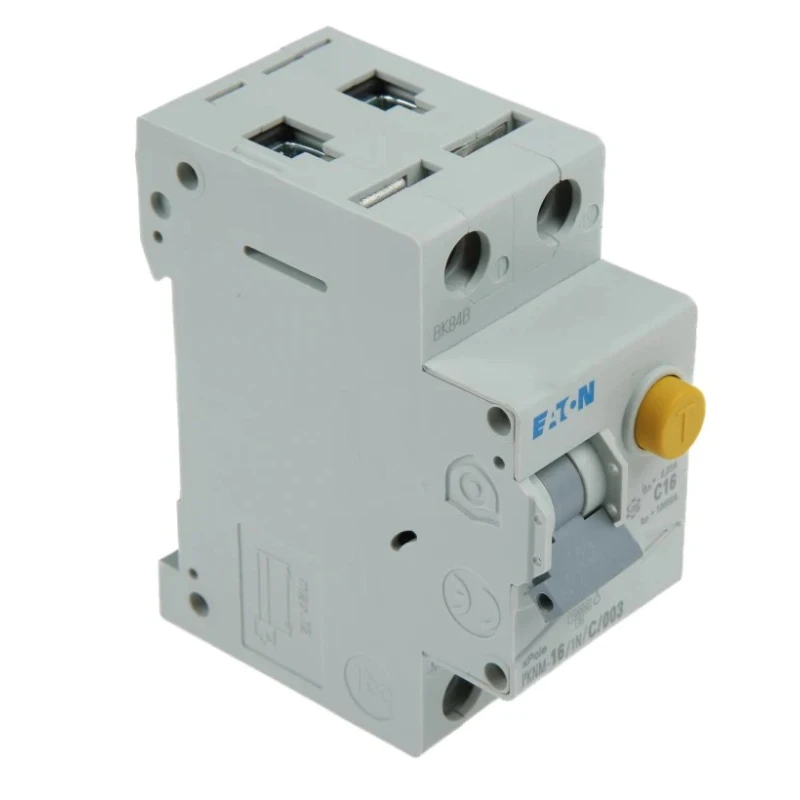 Eaton Residual Current Device 16A 2-Pole 30mA Trip Sensitivity Type C 10kA Breaking Capacity 230V 236212 PKNM-16/1N/C/003-MW