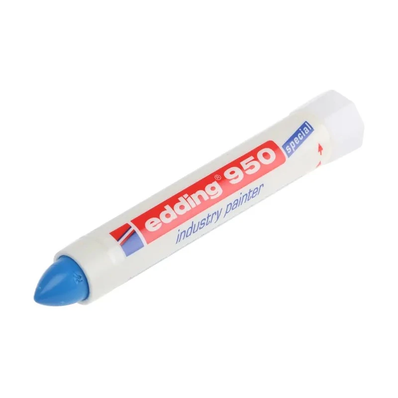Edding Blue Marker Pen 10mm Bullet Tip Permanent Ink Japan 950-003