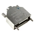 HARTING D-Sub Series Metal Straight D-Sub Backshell, 15 Way Strain Relief 09670150343