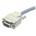 HARTING D-Sub Series Metal Straight D-Sub Backshell, 15 Way Strain Relief 09670150343